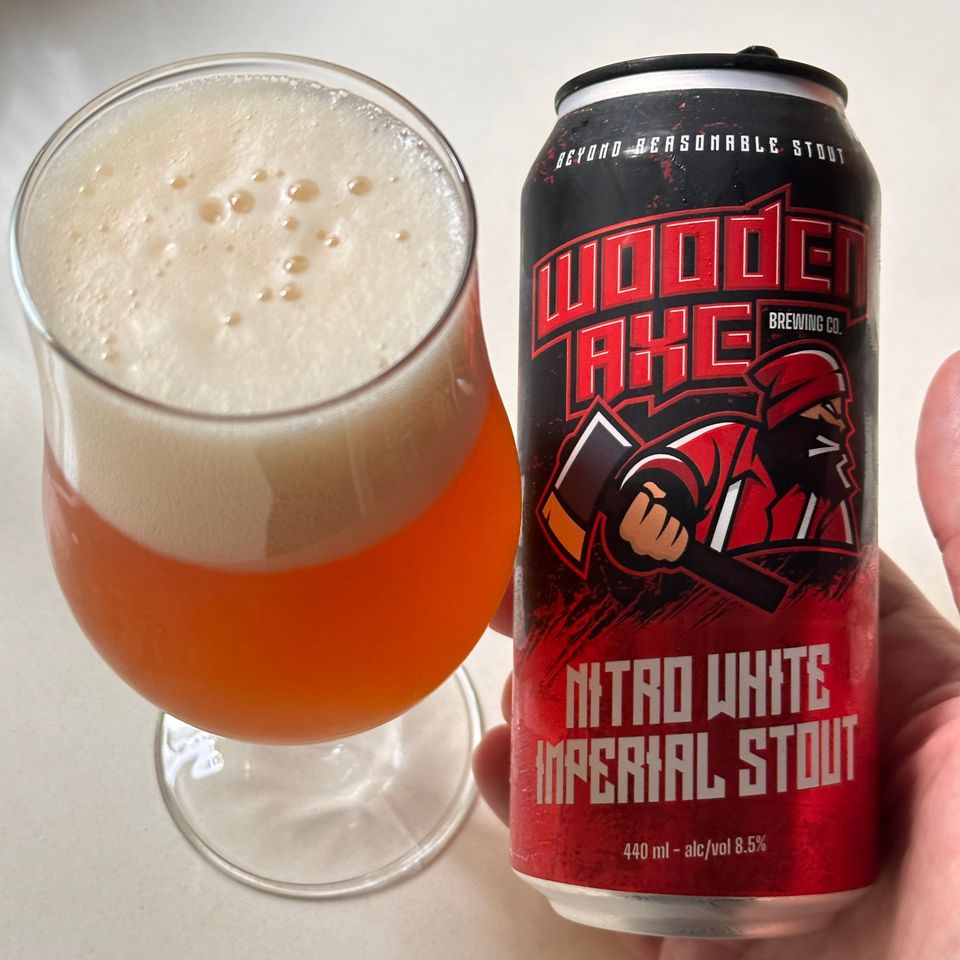 Wooden Axe Brewing Co - Beyond Reasonable Stout Nitro White Imperial Stout