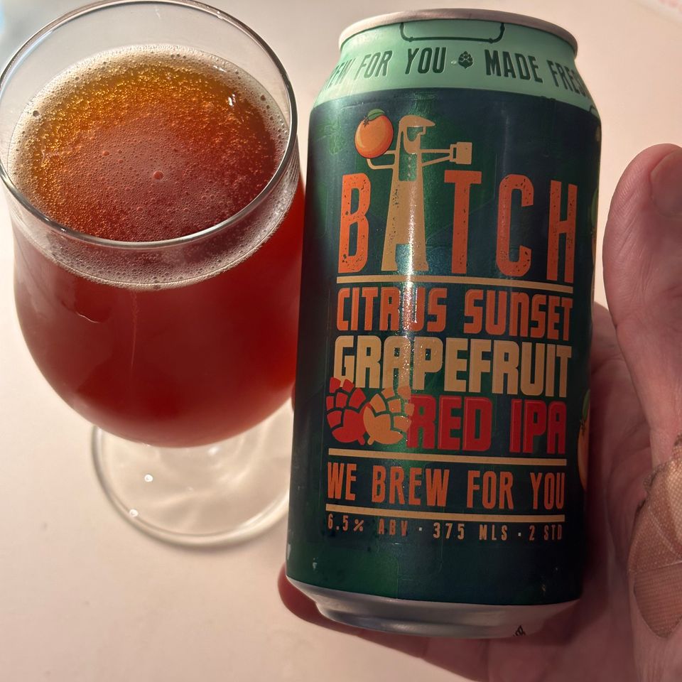 Batch Citrus Sunset Grapefruit Red IPA