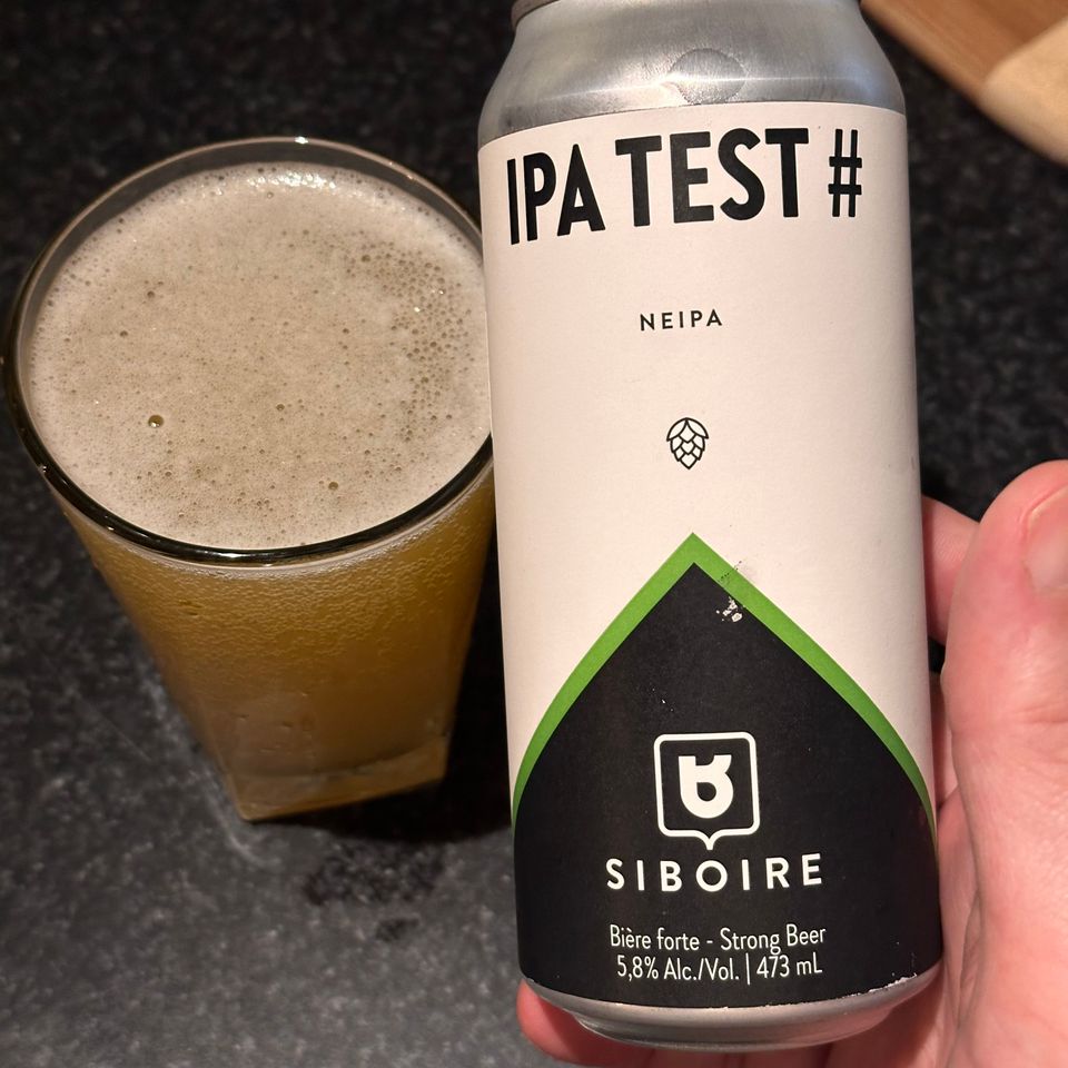 Siboire IPA Test #124