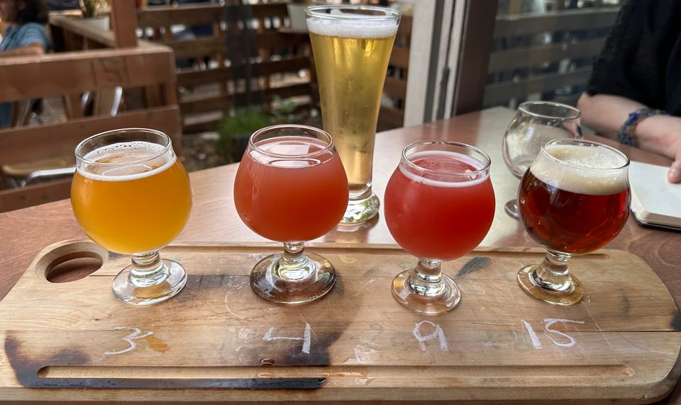 Saint-Houblon sample plate
