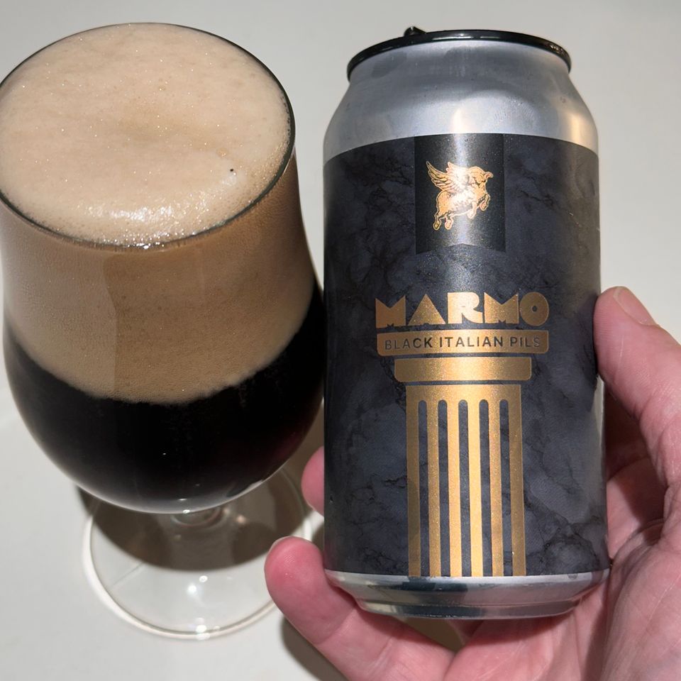 New England Brewing Marmo Black Italian Pils
