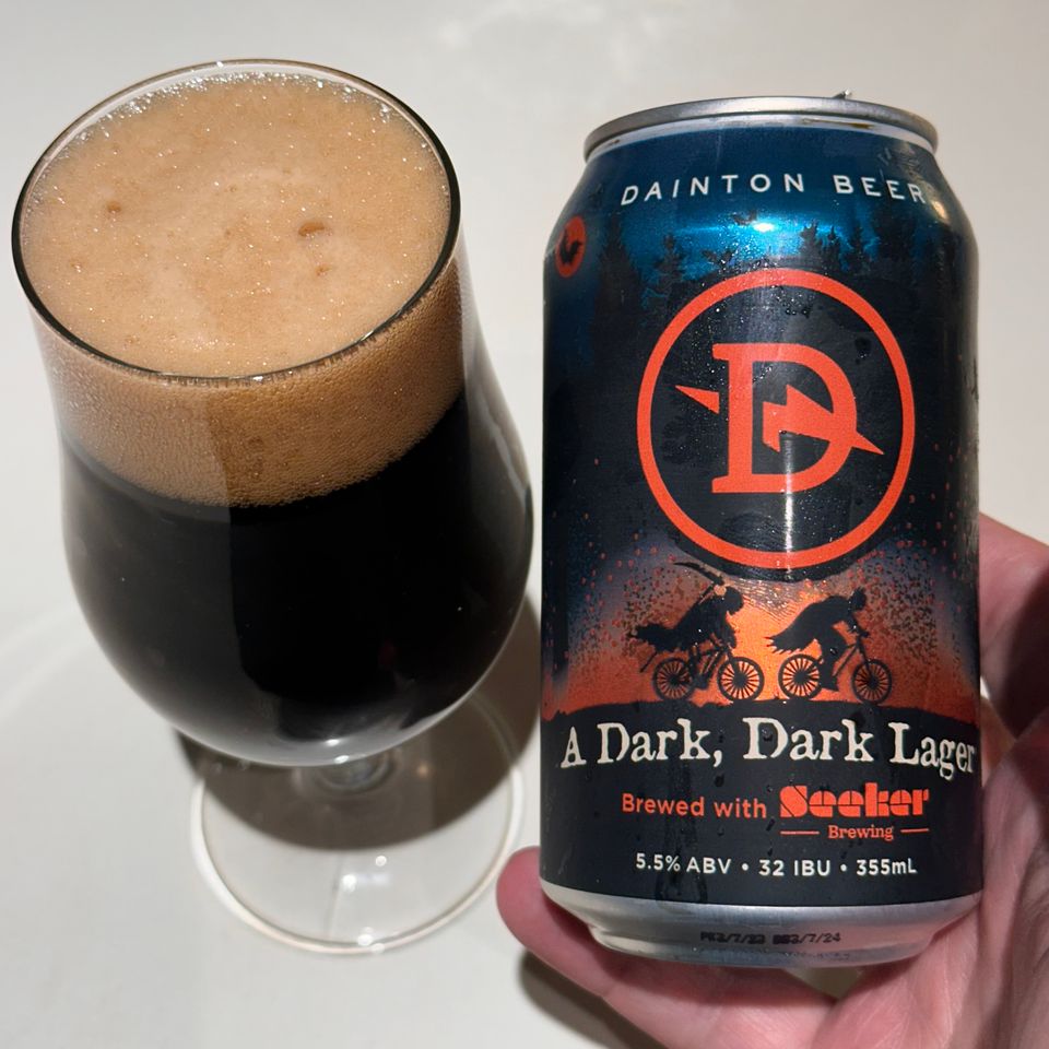 Dainton Beer A Dark , Dark Lager