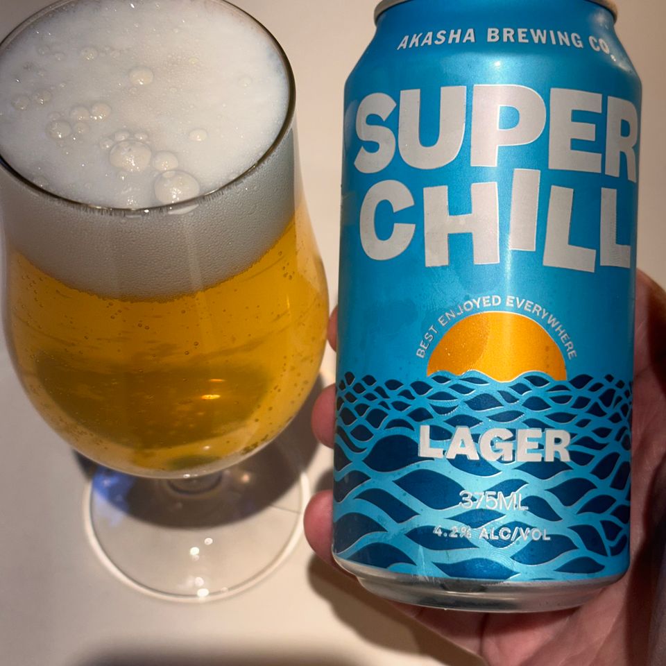 Akasha Brewing Super Chill Lager