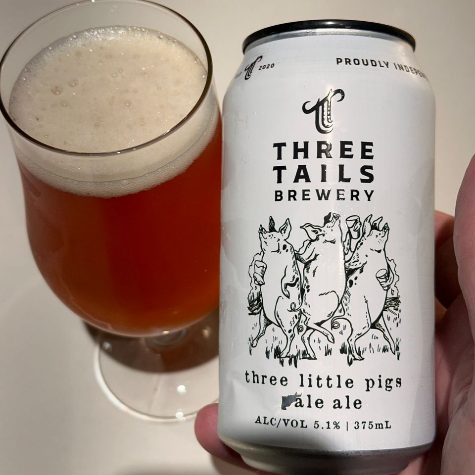 Three Tails Brewery Three Little Pigs Pale Ale