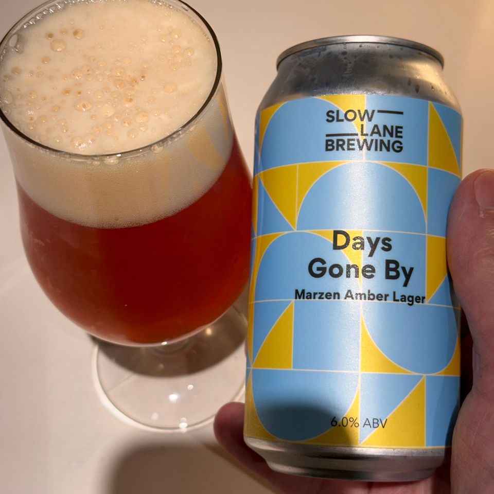Slow Lane Brewing Days Gone By Marzen Amber Lager