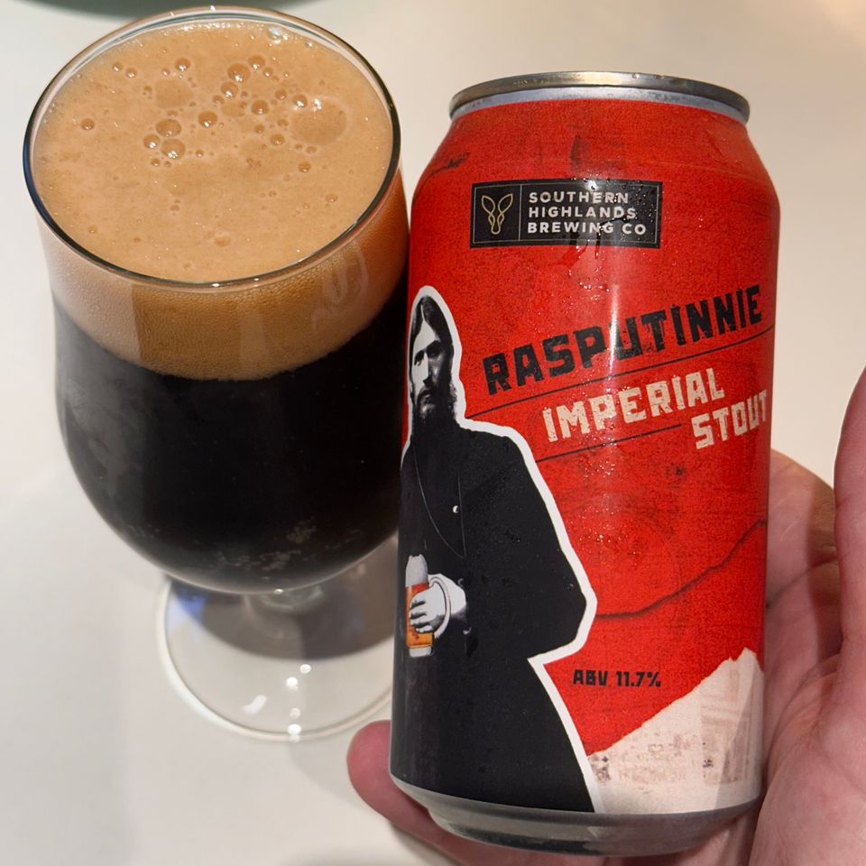 Southern Highlands Brewing Co Rasputinnie Imperial Stout