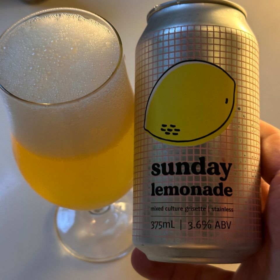Sobremesa Sunday Lemonade Mixed Culture Grisette