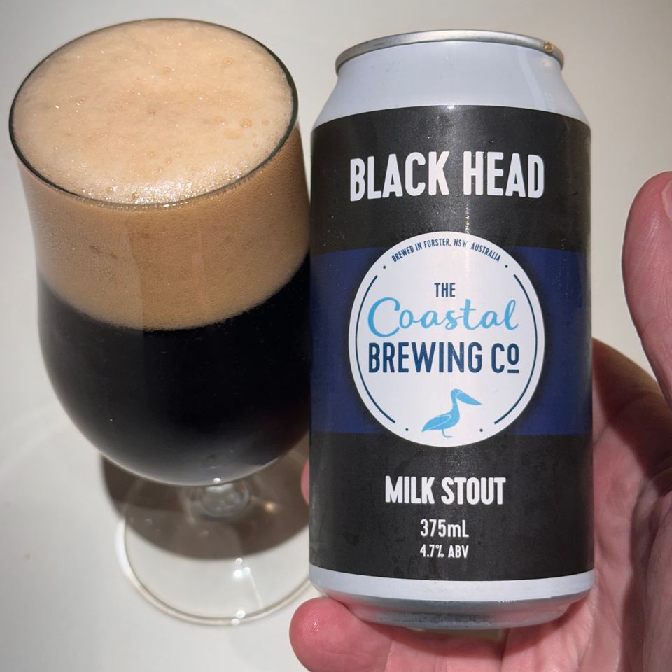 The Coastal Brewing Black Head Milk Stout