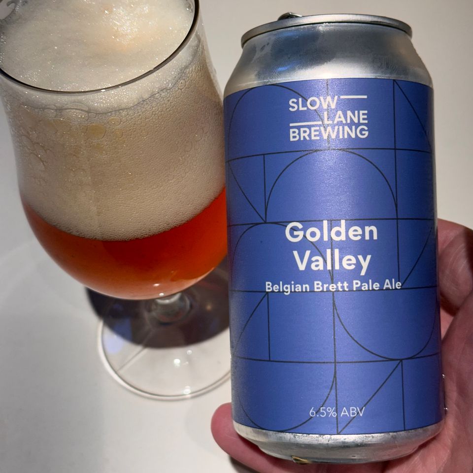 Slow Lane Golden Valley Belgian Brett Pale Ale