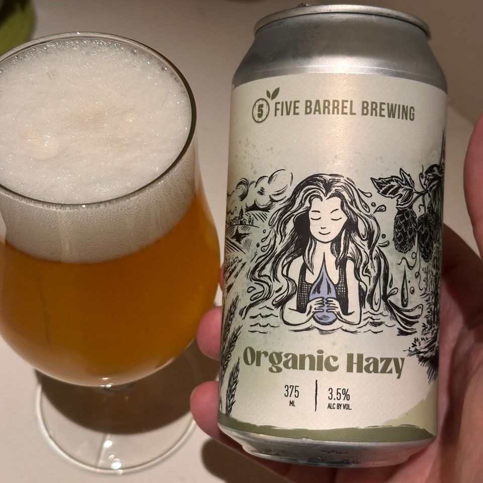 Five Barrel Brewing Organic Hazy