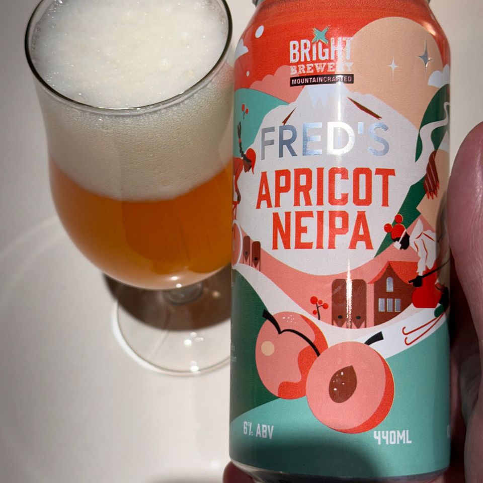 Bright Brewery Fred's Apricot Neipa