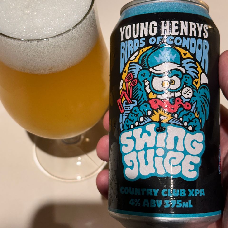 Young Henrys Birds of Condor Wing Juice Country Club XPA