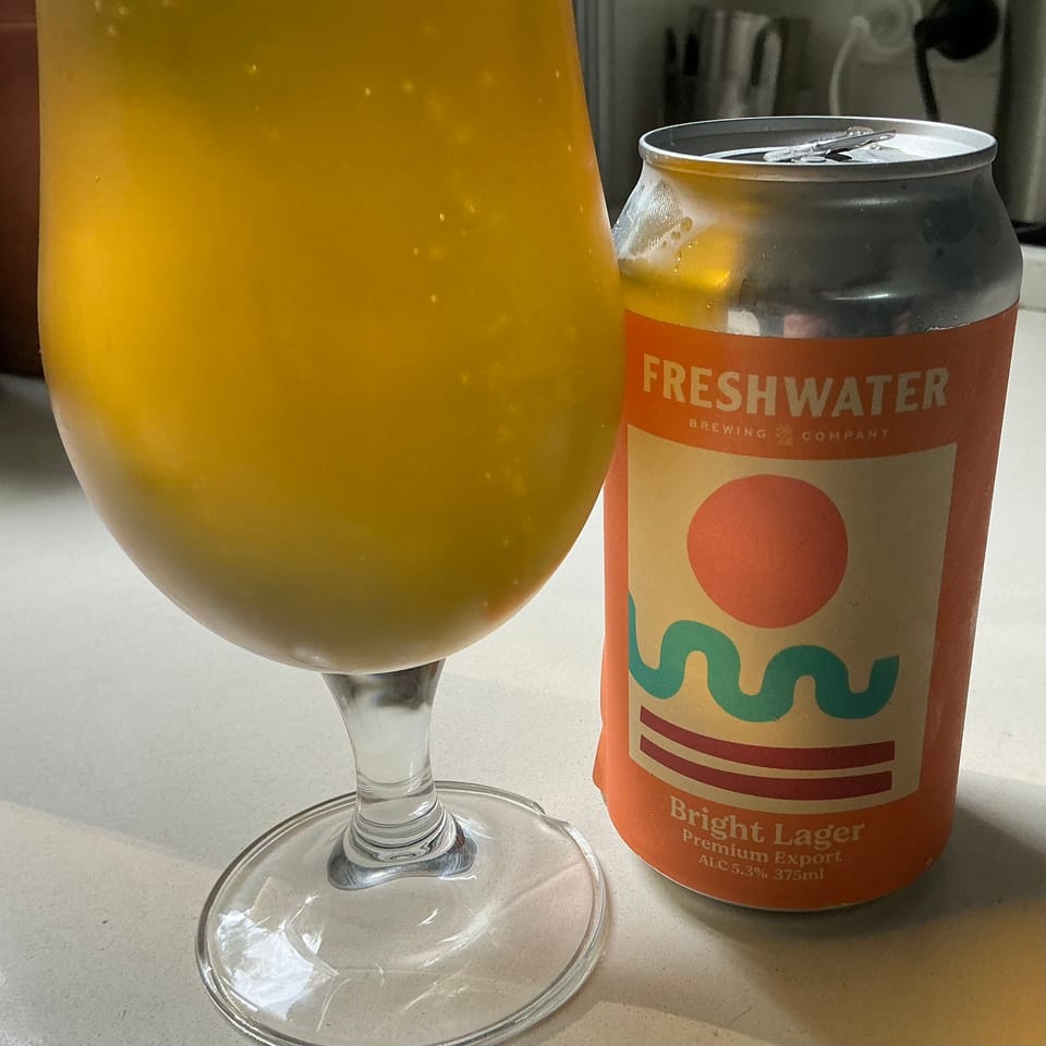 Freshwater Brewing Bright Lager Premium Export