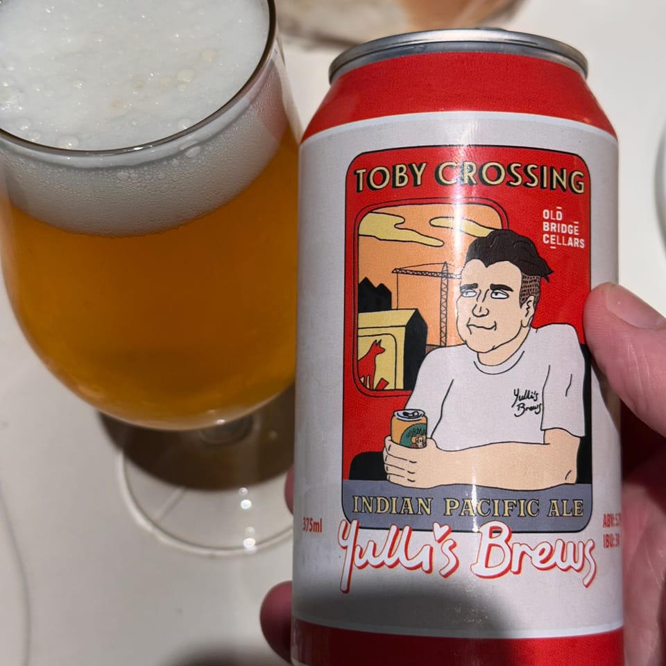 Yulli's Toby Crossing Indian Pacific Ale