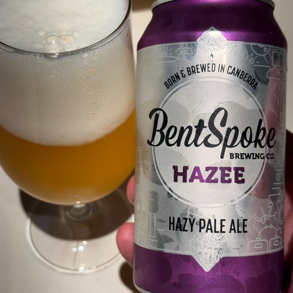 Bentspoke Hazee Hazy Pale Ale