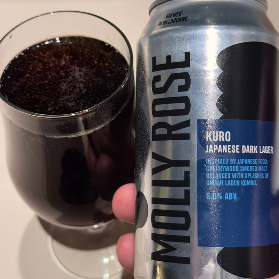 Molly Rose Kuro Japanese Dark Lager