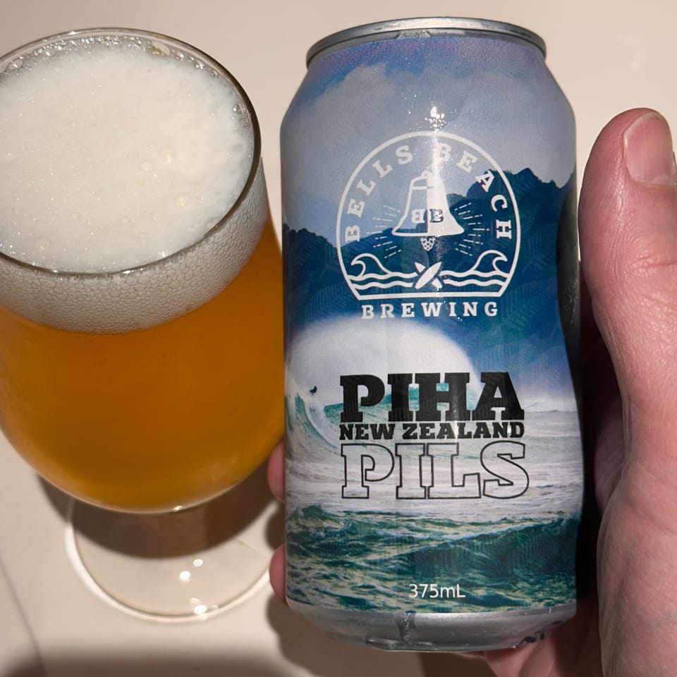 Bells Beach Piha NZ Pils