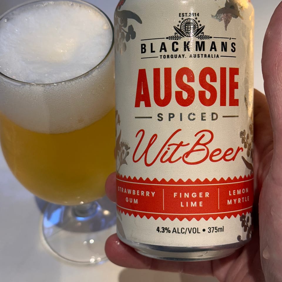 Blackmans Aussie Spiced Wit Beer