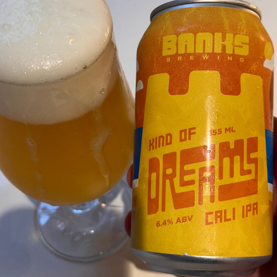 Banks Brewing Kind of Dreams Cali IPA