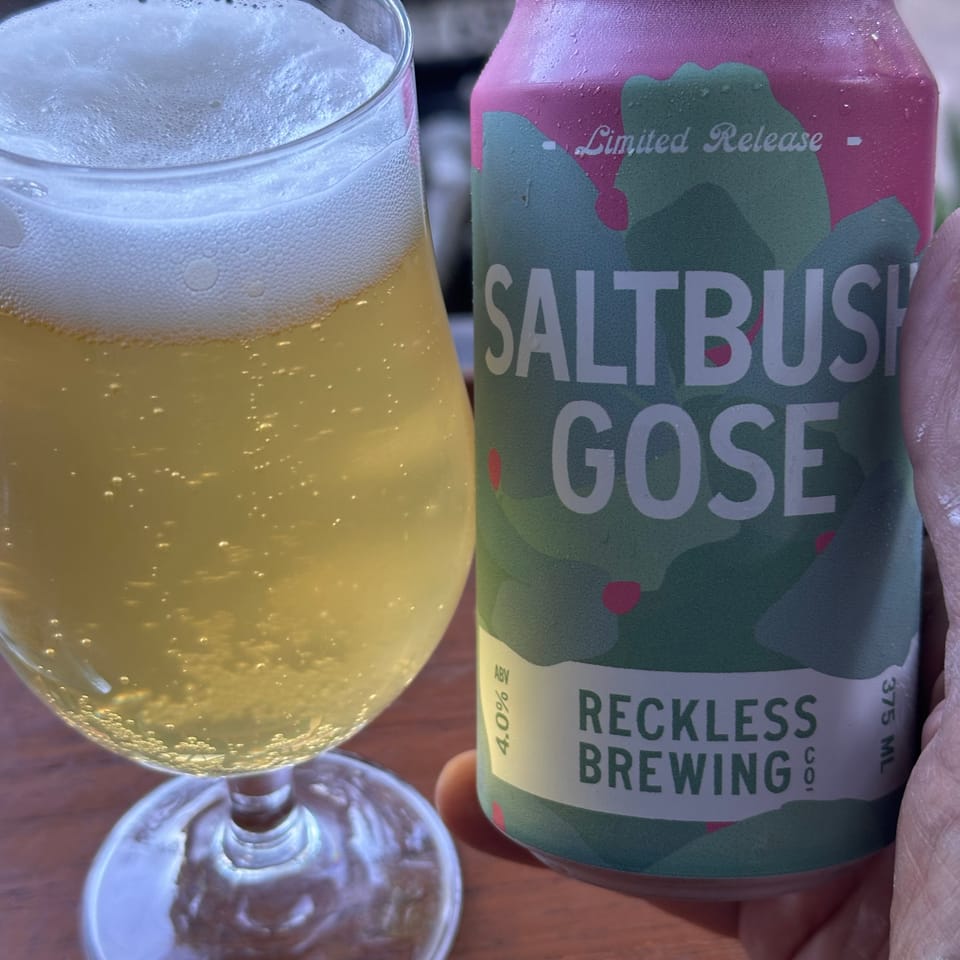 Reckless Brewing Saltbush Gose