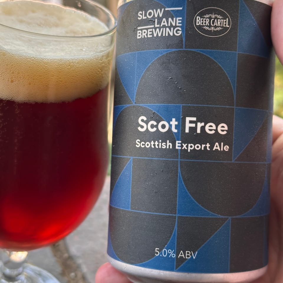 Slow Lane Scot Free Scottish Export Ale