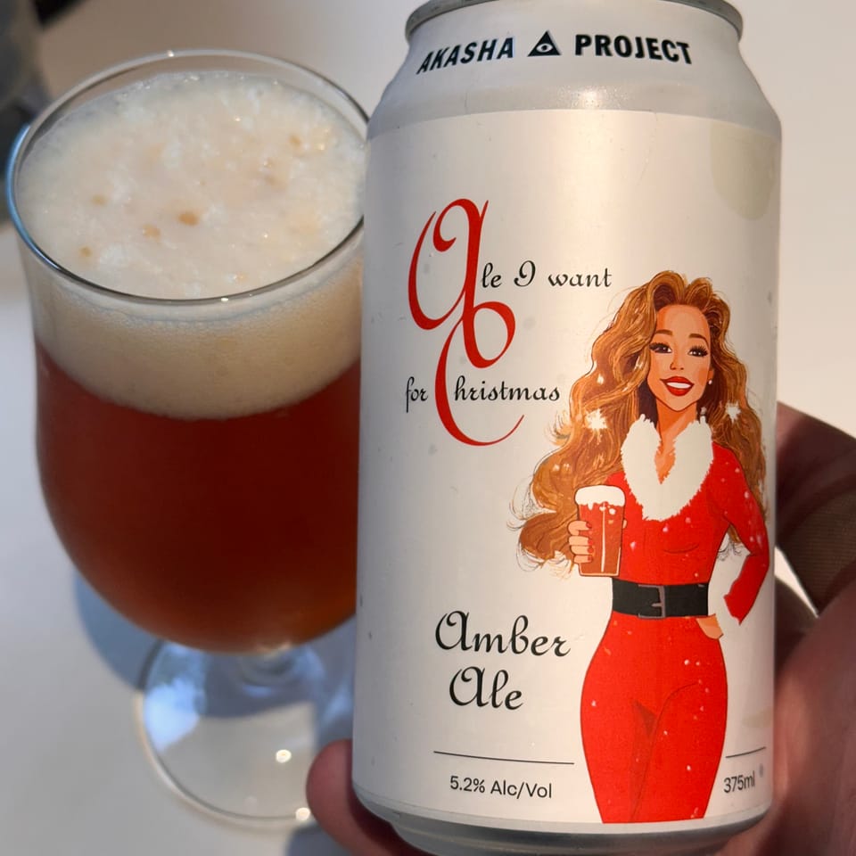 Akasha Ale I Want for Christmas Amber Ale