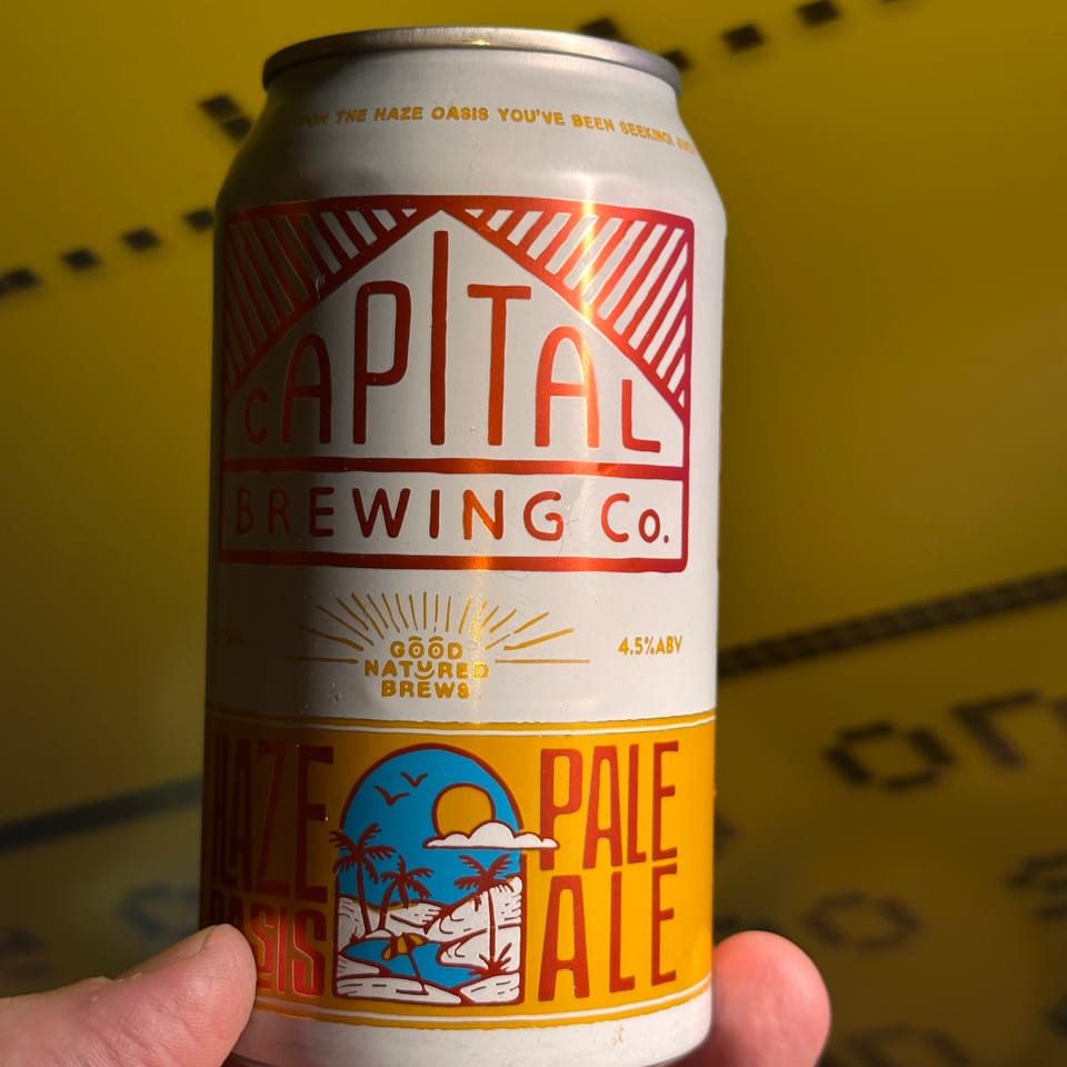Capital Brewing Hazy Pale Ale