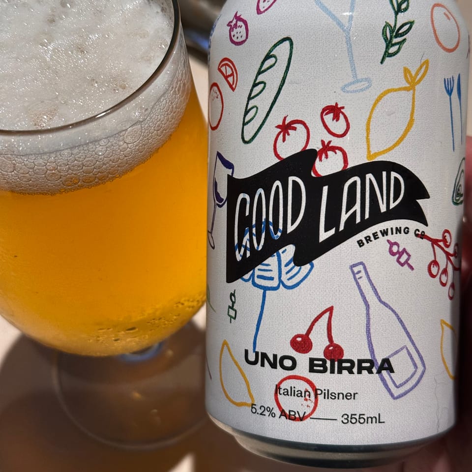 Good Land Uno Birra Italian Pilsner