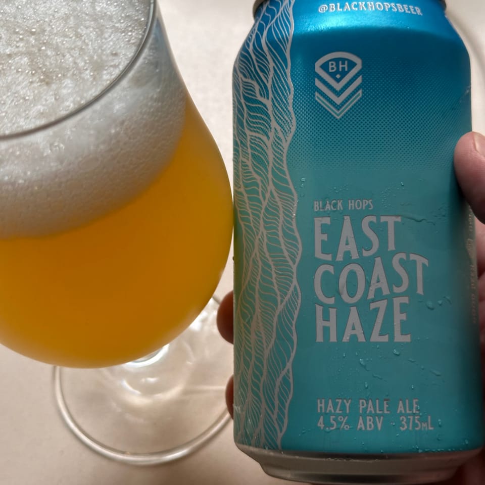 Black Hops East Coast Haze Hazy Pale Ale