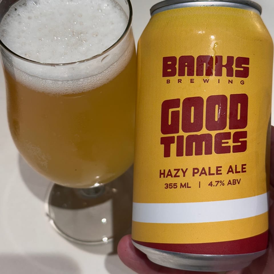 Banks Good Times Hazy Pale Ale