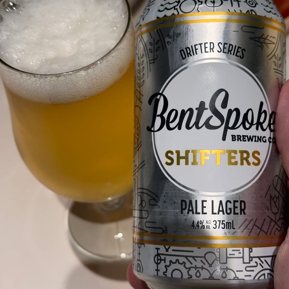 Bentspoke Shifters Pale Lager