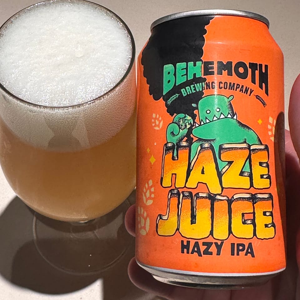 Behemoth Brewing Haze Juice Hazy IPA