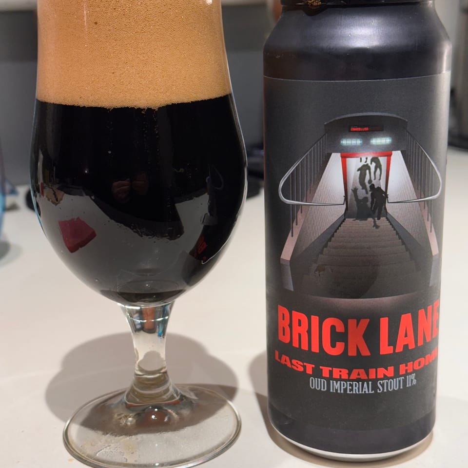 Brick Lane Last Train Home OUD Imperial Stout
