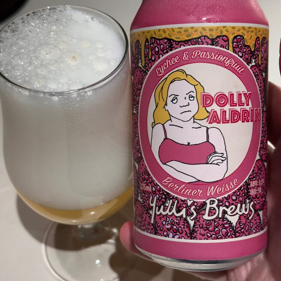 Yulli's Dolly Aldrin Berliner Weisse Lychee & Passionfruit Sour