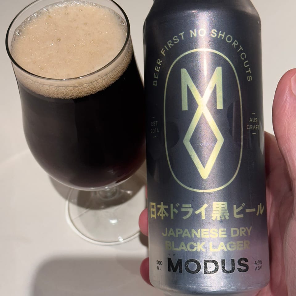Modus Japanese Dry Black Lager