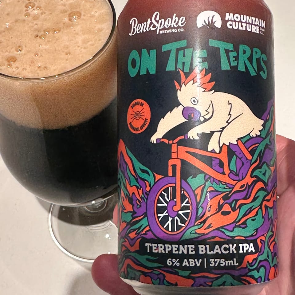 BentSpoke Mountain Culture On The Terps Terpene Black IPA
