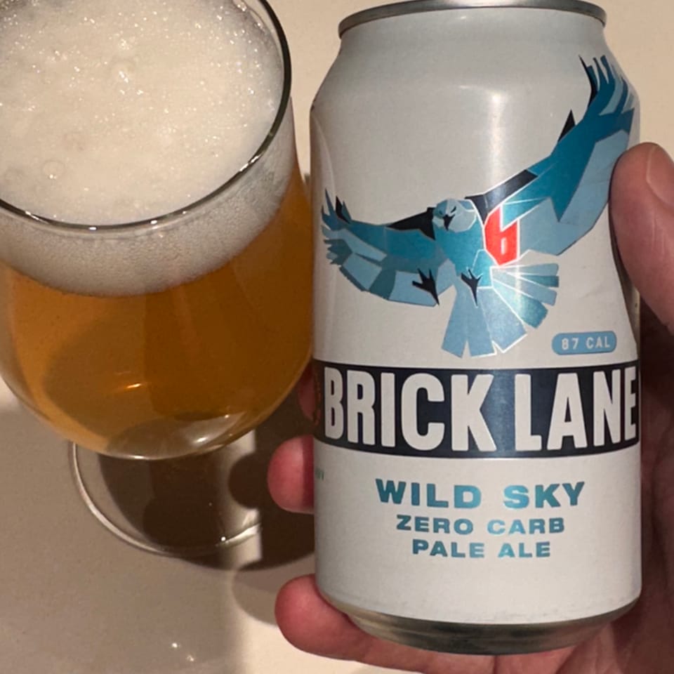 Brick Lane Wild Sky Zero Carb Pale Ale