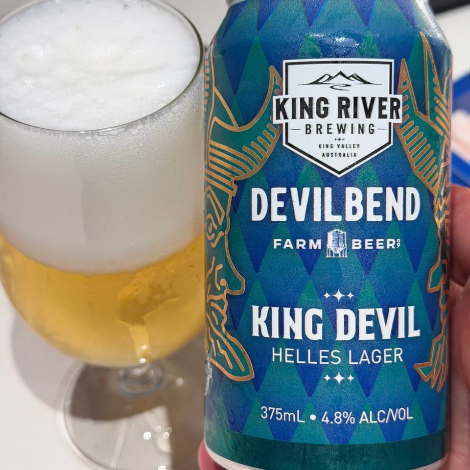 King River Devilbend King Devil Helles Lager