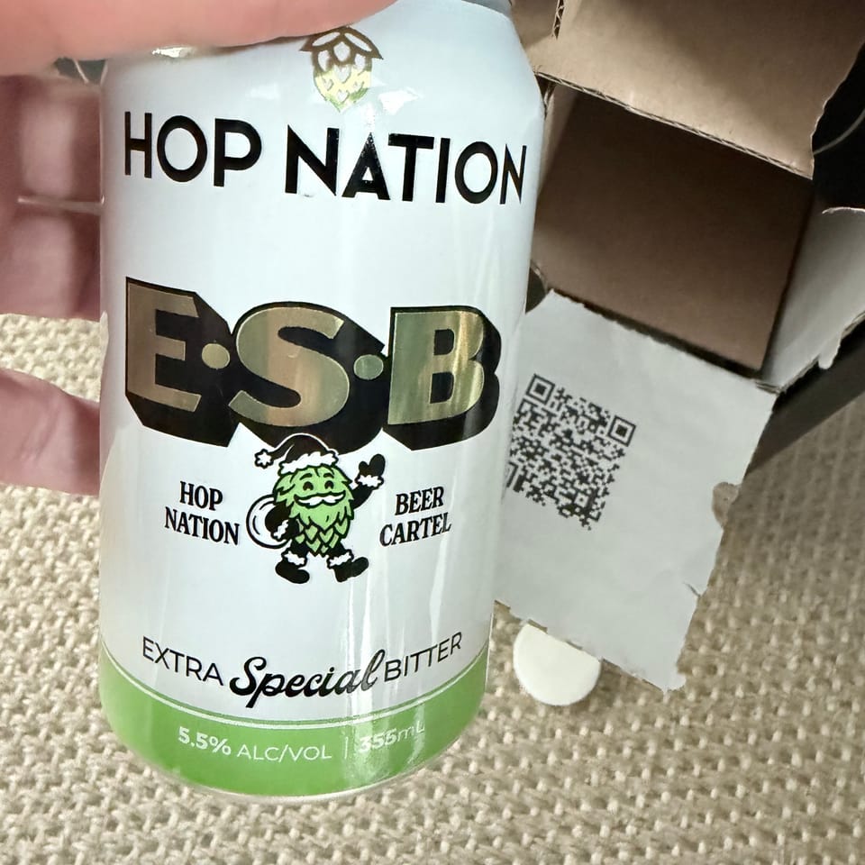 beervent day 15 Hop Nation Extra Special Bitter