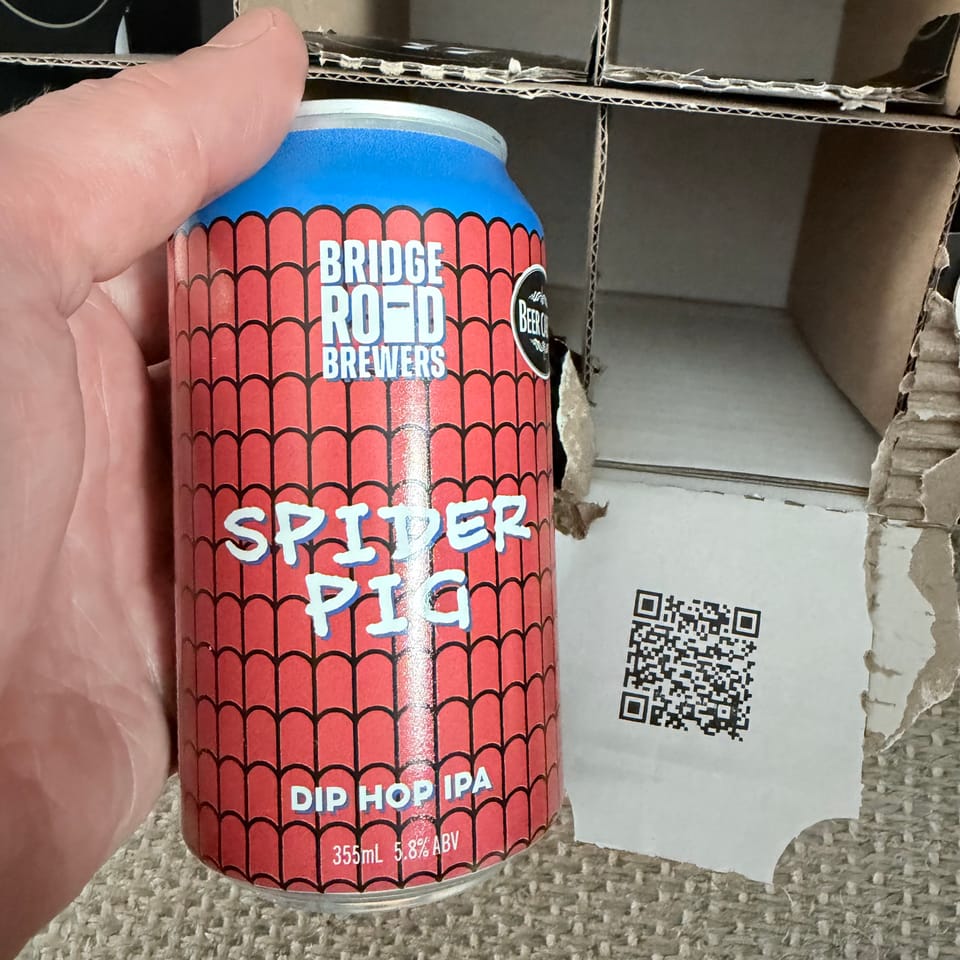 beervent day 23 Bridge Road Spider Pig DIP HOP IPA