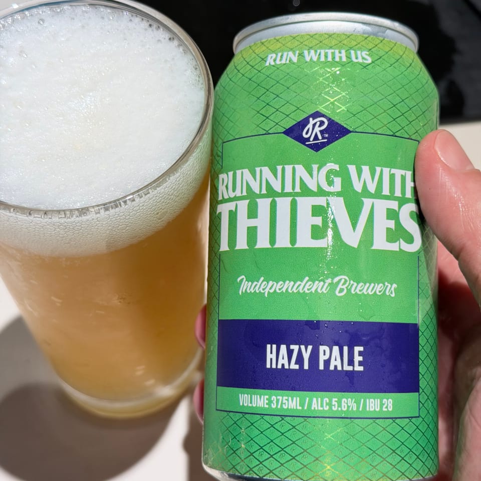 Independent Running With Thieves Hazy Pale