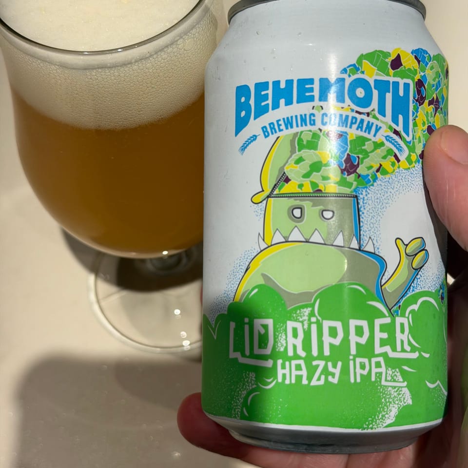 Behemoth Lid Ripper Hazy IPA
