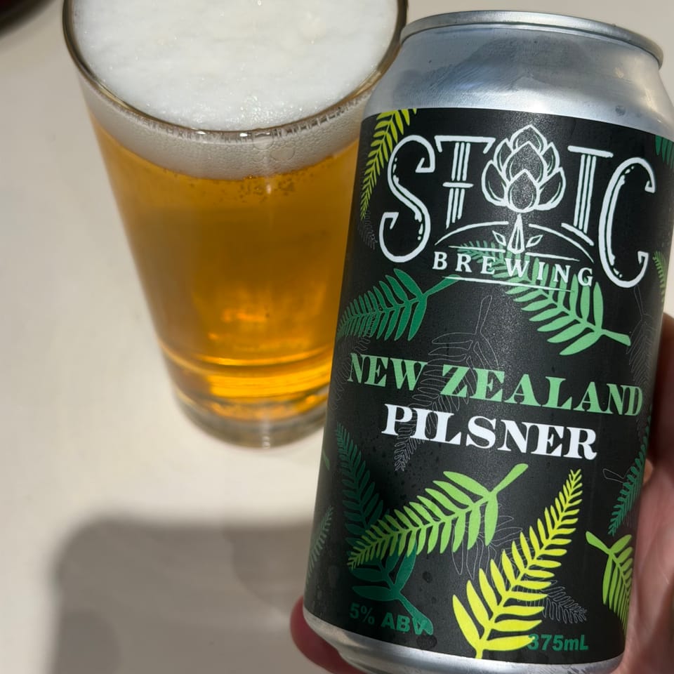 Stoic New Zealand Pilsner
