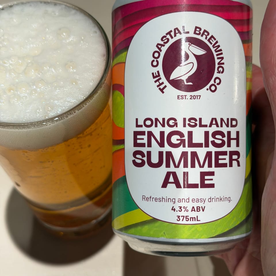 Coastal Brewing's Long Island English Summer Ale