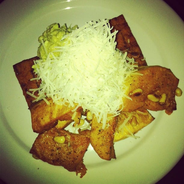 butternut squash roasted with tofu...