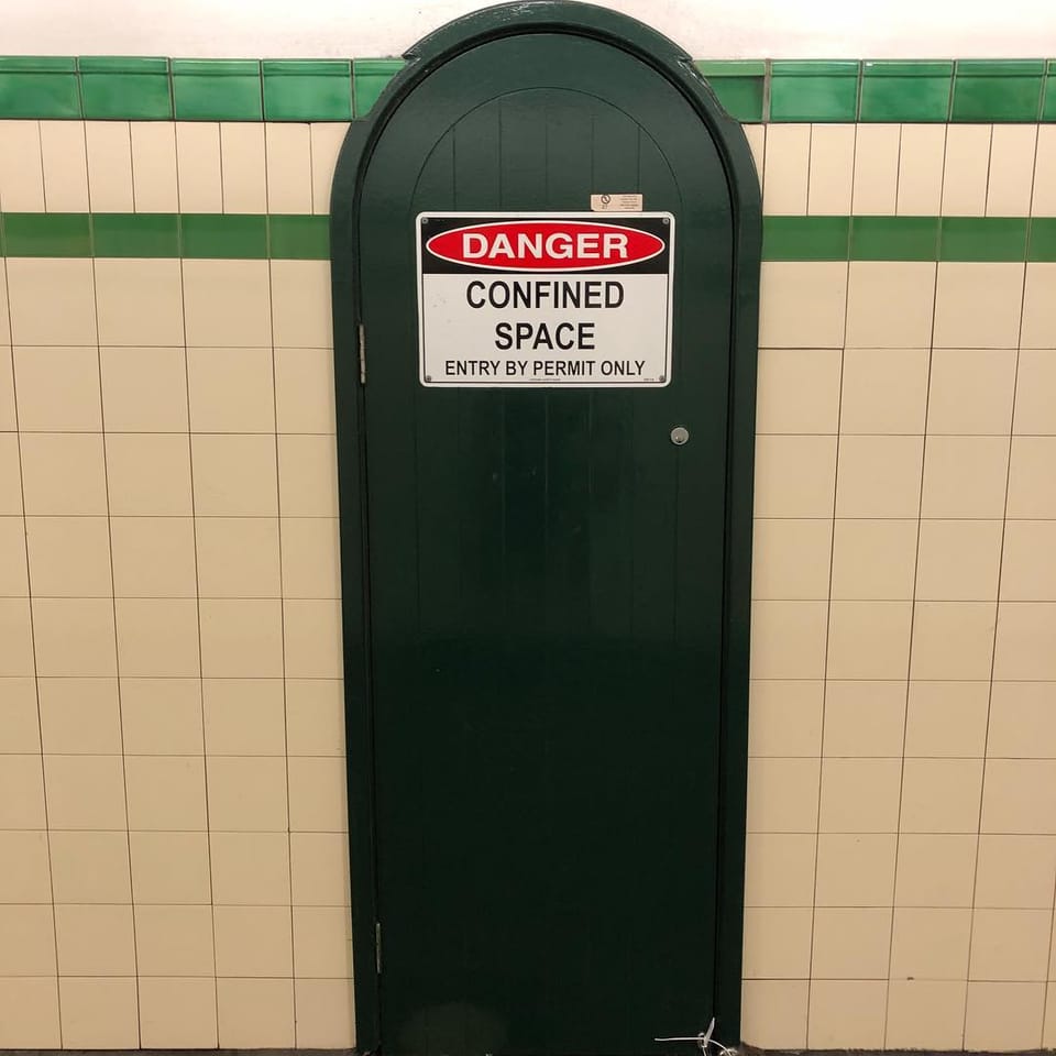 confined space...